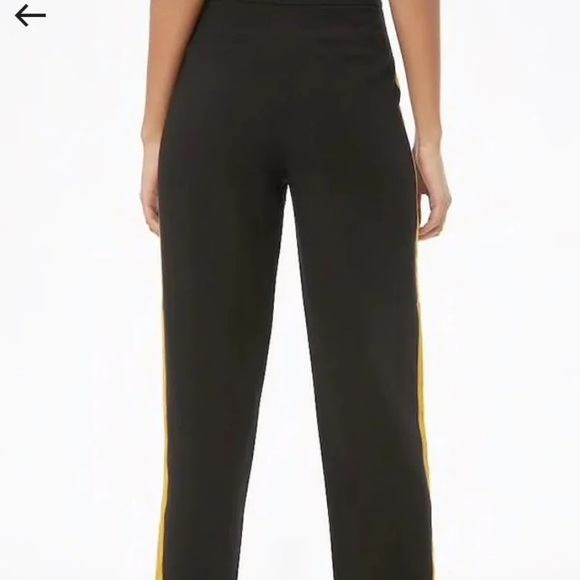 Yellow Striped Dress Pants - Picture 3 of 3